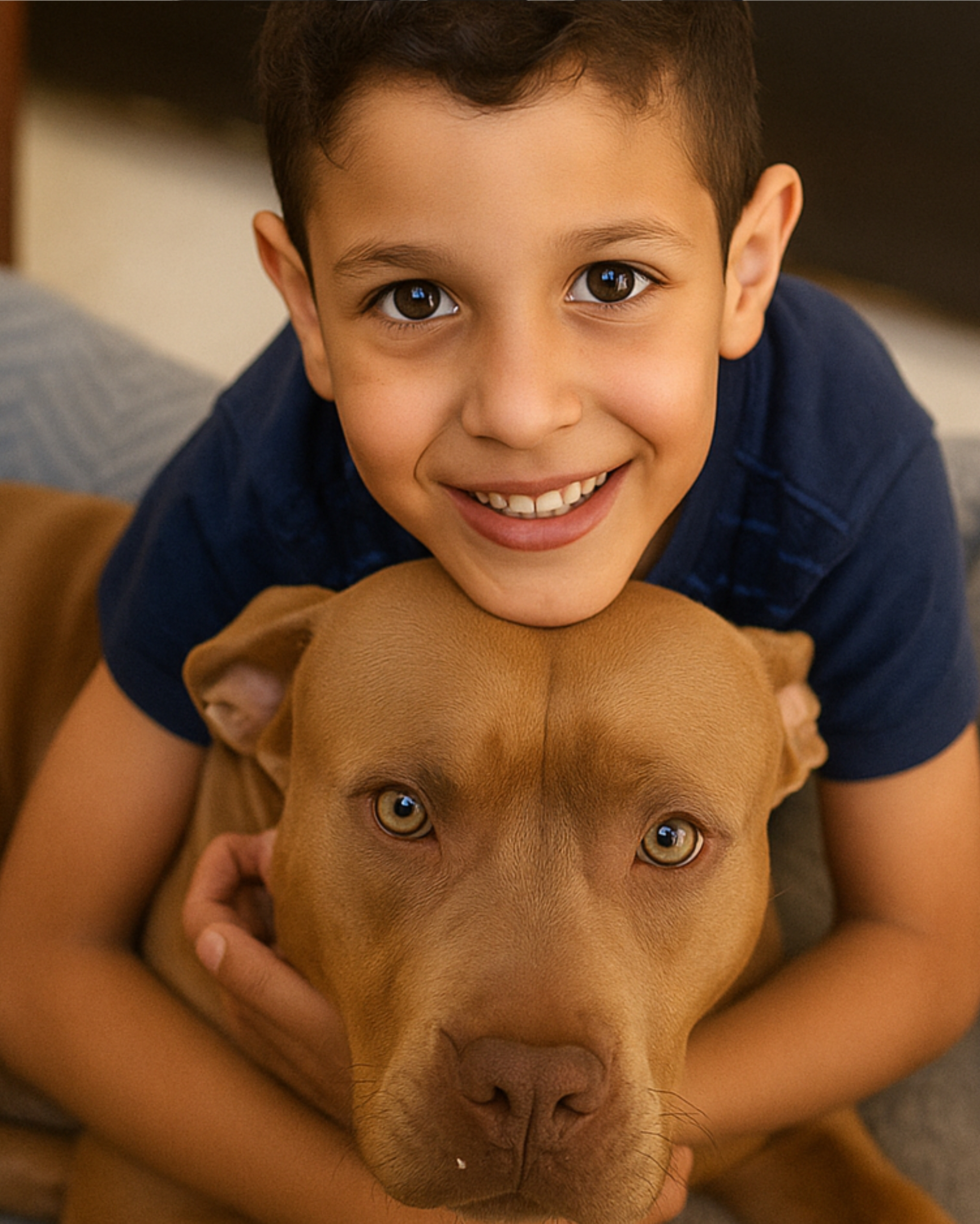 Happy dog enjoying personalized family dog sitting service with caring attention
